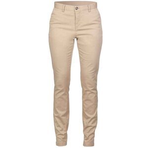 Front Row Womens/Ladies Stretch Chinos / Stone